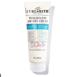 Curlsmith Weightless Air Dry Cream most loved product for curly hair all types